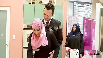 My Repressed Daughter In Hijab Gets Some Daddy Cock- Ella Knox